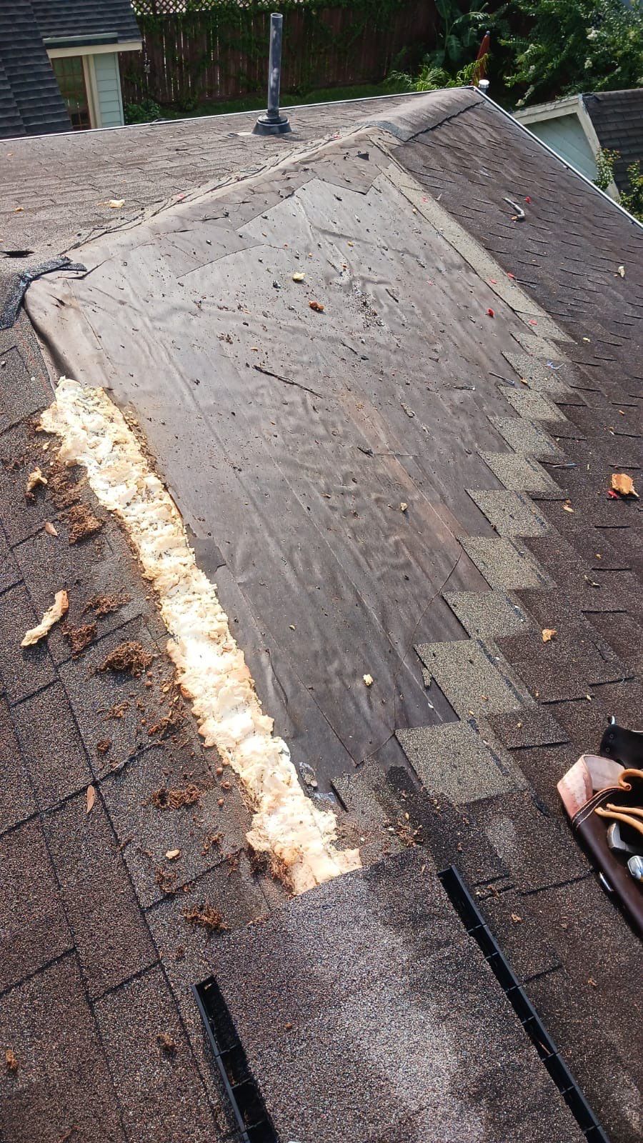 Residential Roofing Repair using Owen's Corning Duration (Lifetime) Shingles by Roof Repair Services LLC