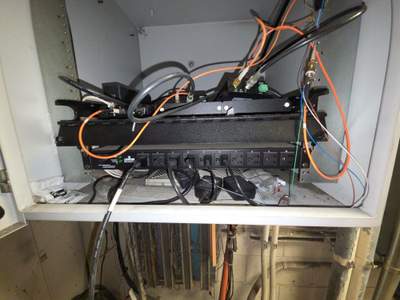 Structured cabling installation by CimaSolutions