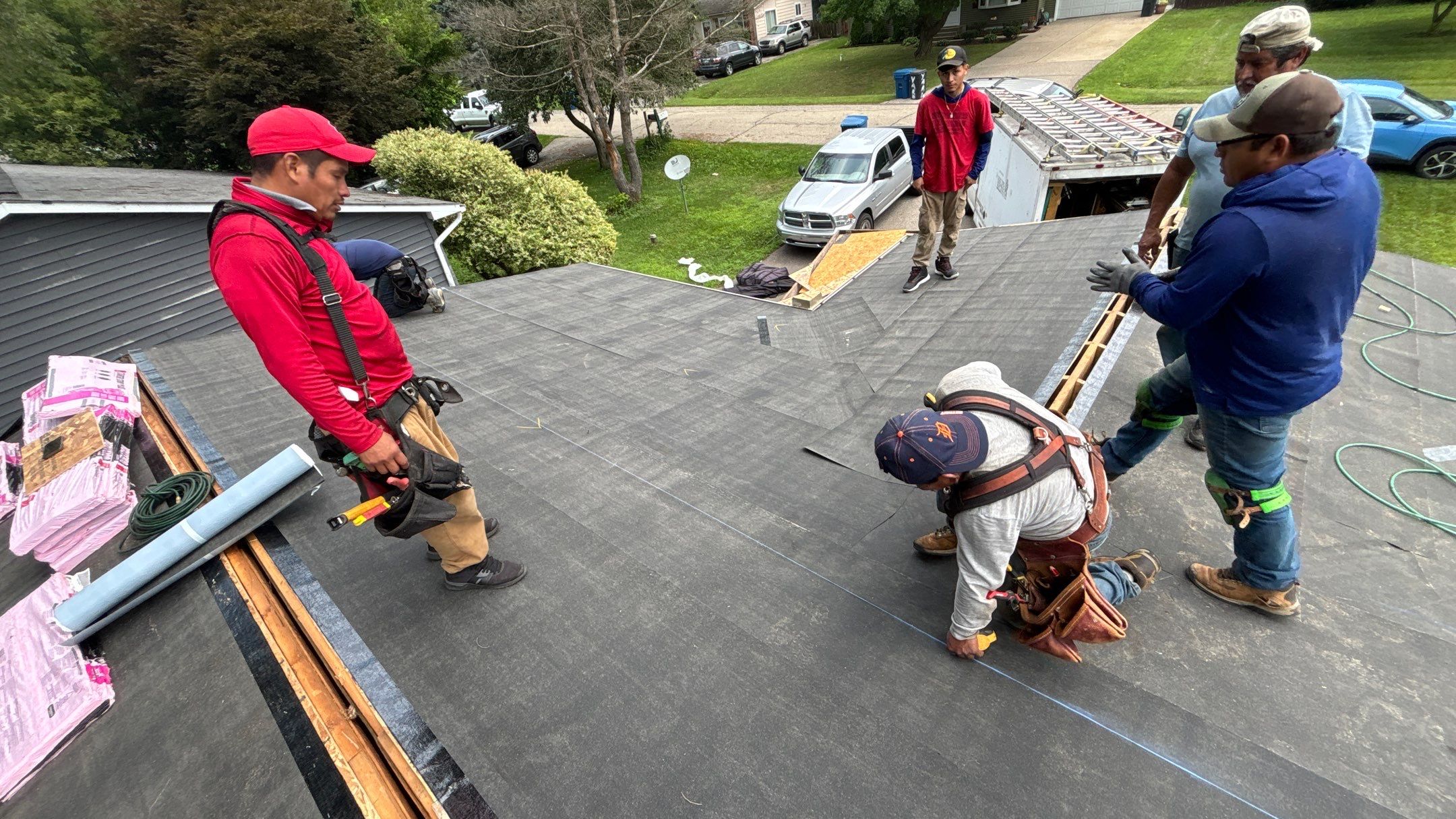 Roof Replacement using Owens Corning Slatestone Gray by 180 Contractors