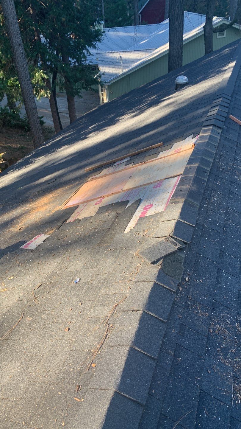 Residential Roofing Repair using Owens Corning Roofing Shingles by Byers Enterprises 