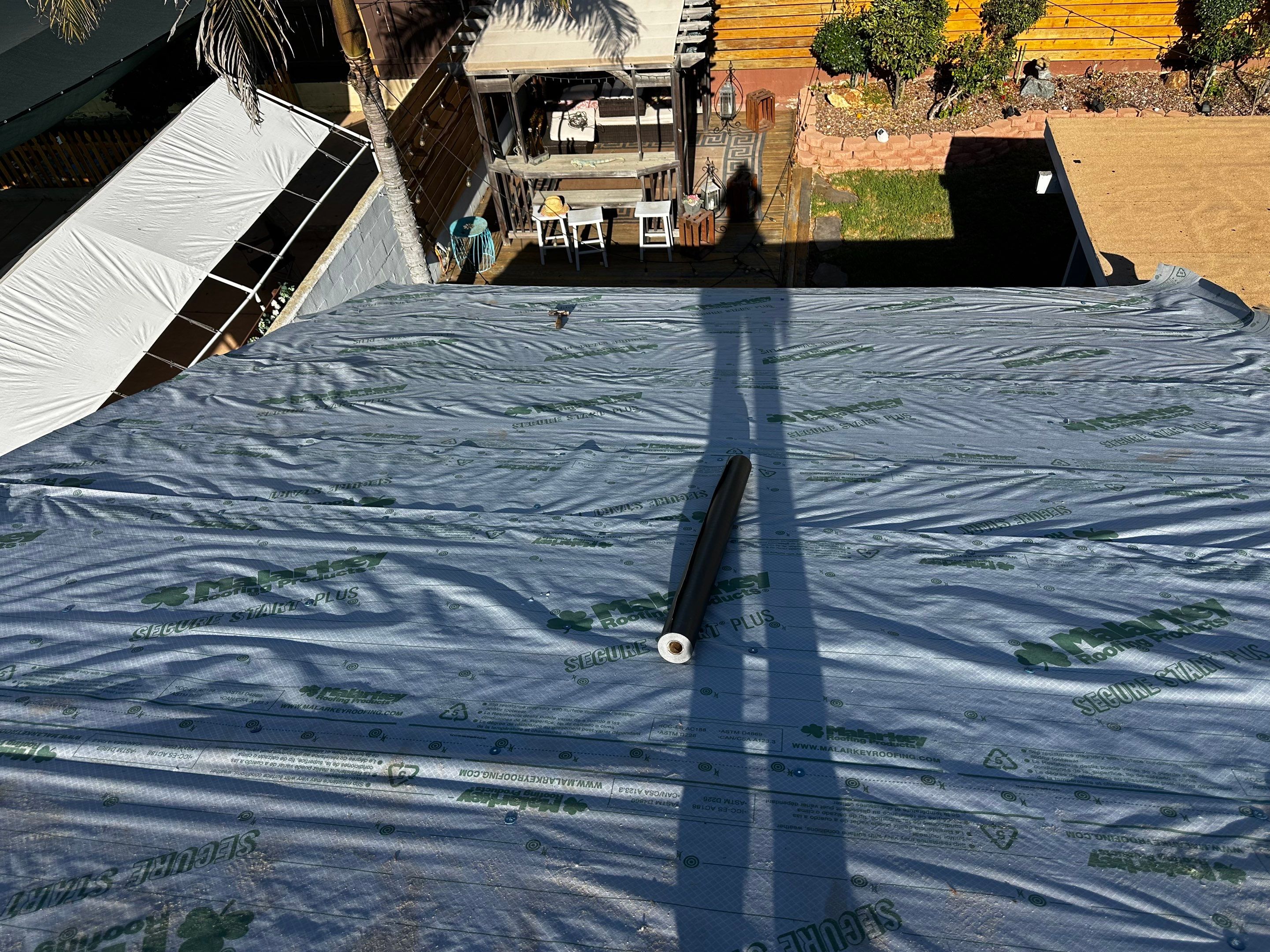 San Diego Roof Replacement and Wood Fascia Repair with Malarkey Materials by Reliable Roofing San Diego Inc.