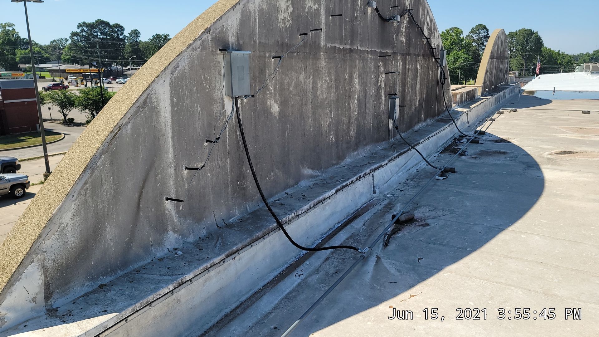 Commercial Roofing Installation using Aldocoat Coatings by Hostetler Roofing