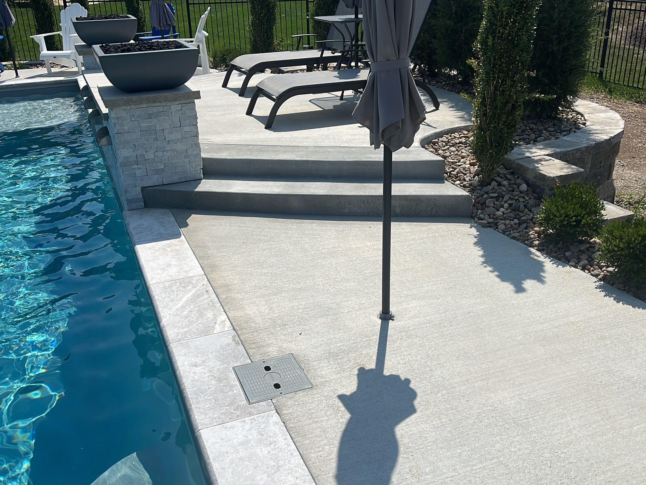 New Pool Overlay - Overland Park, KS by Big Red Decorative Concrete, LLC
