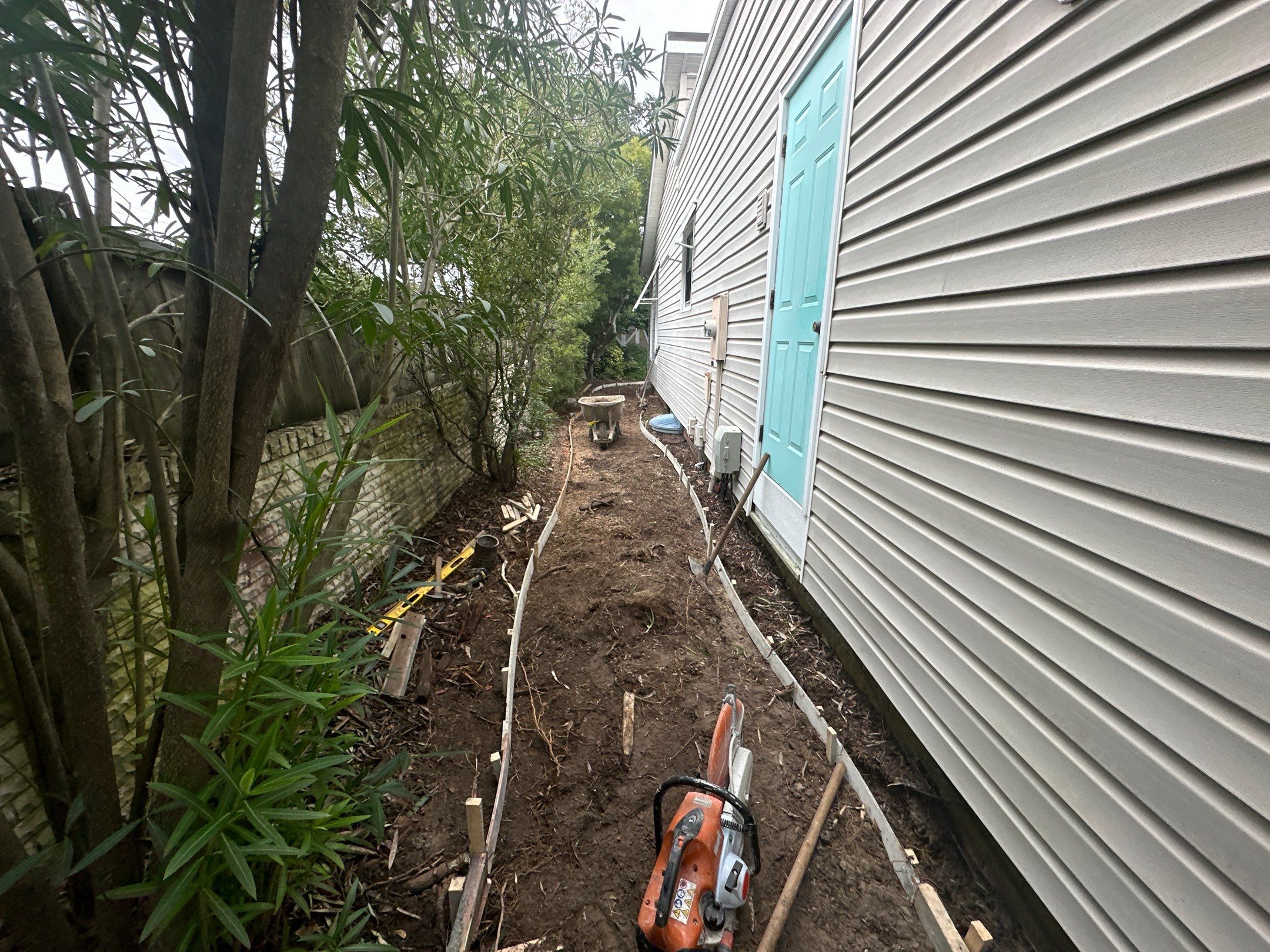 Project in Virginia Beach by Sam The Concrete Man Virginia Beach