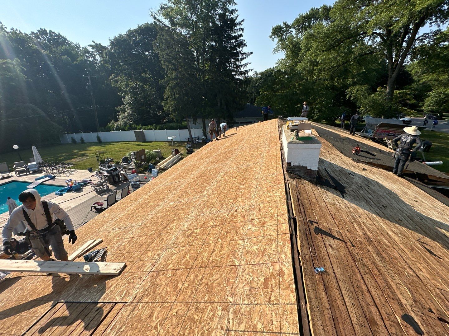 Large Deck Screened in Porch Project by Bec Construction Llc