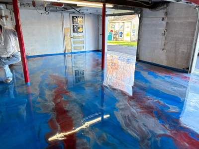 Catalina Blue Floors