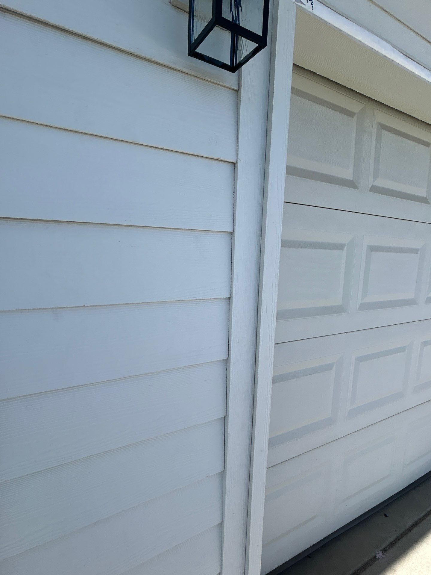 Orem | Crisp Monochromatic Hardie Upgrade | Arctic White by Ideal Siding Utah