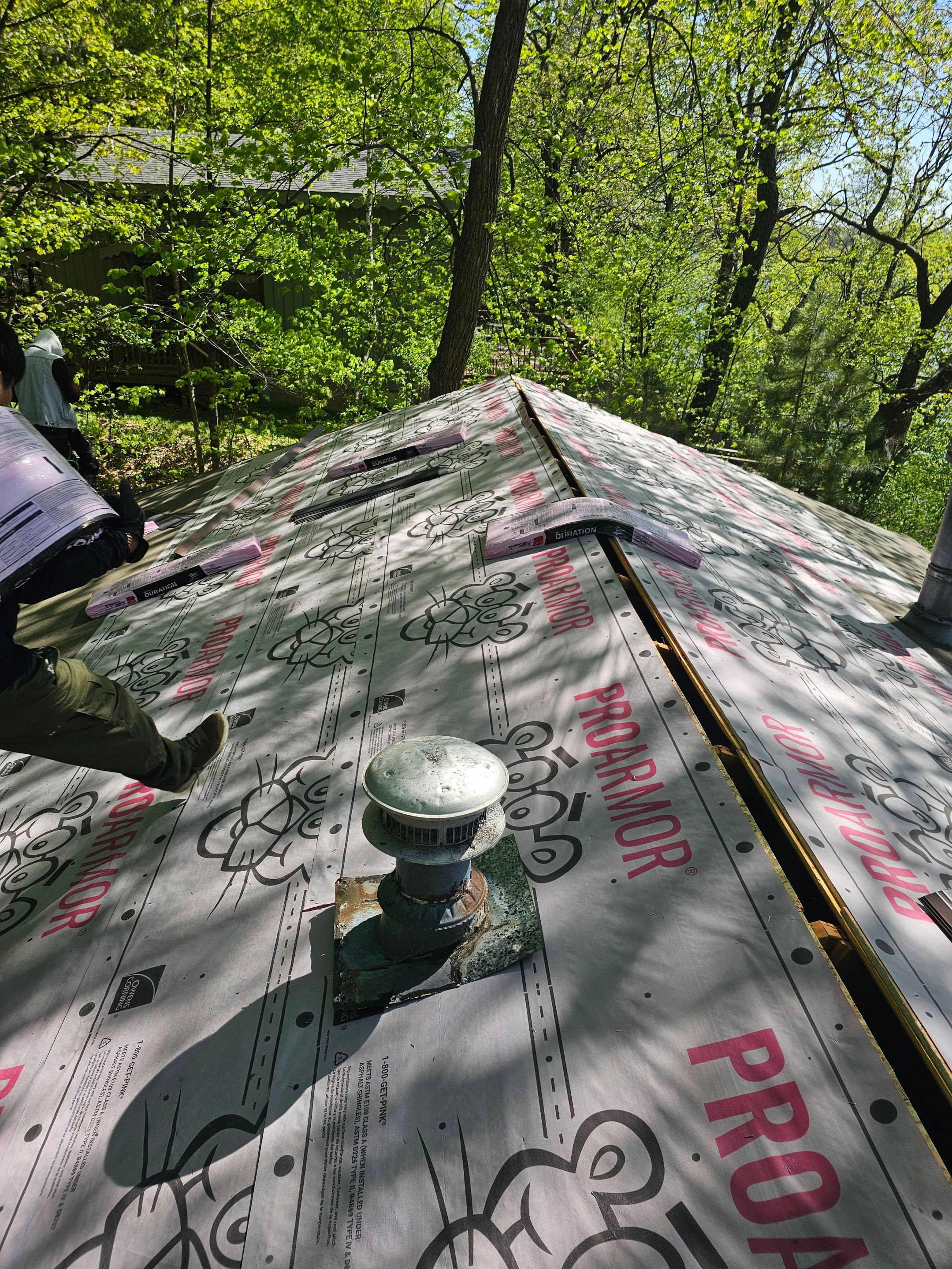 Project in Nisswa by CoMitted 365 Roofing & Exteriors 