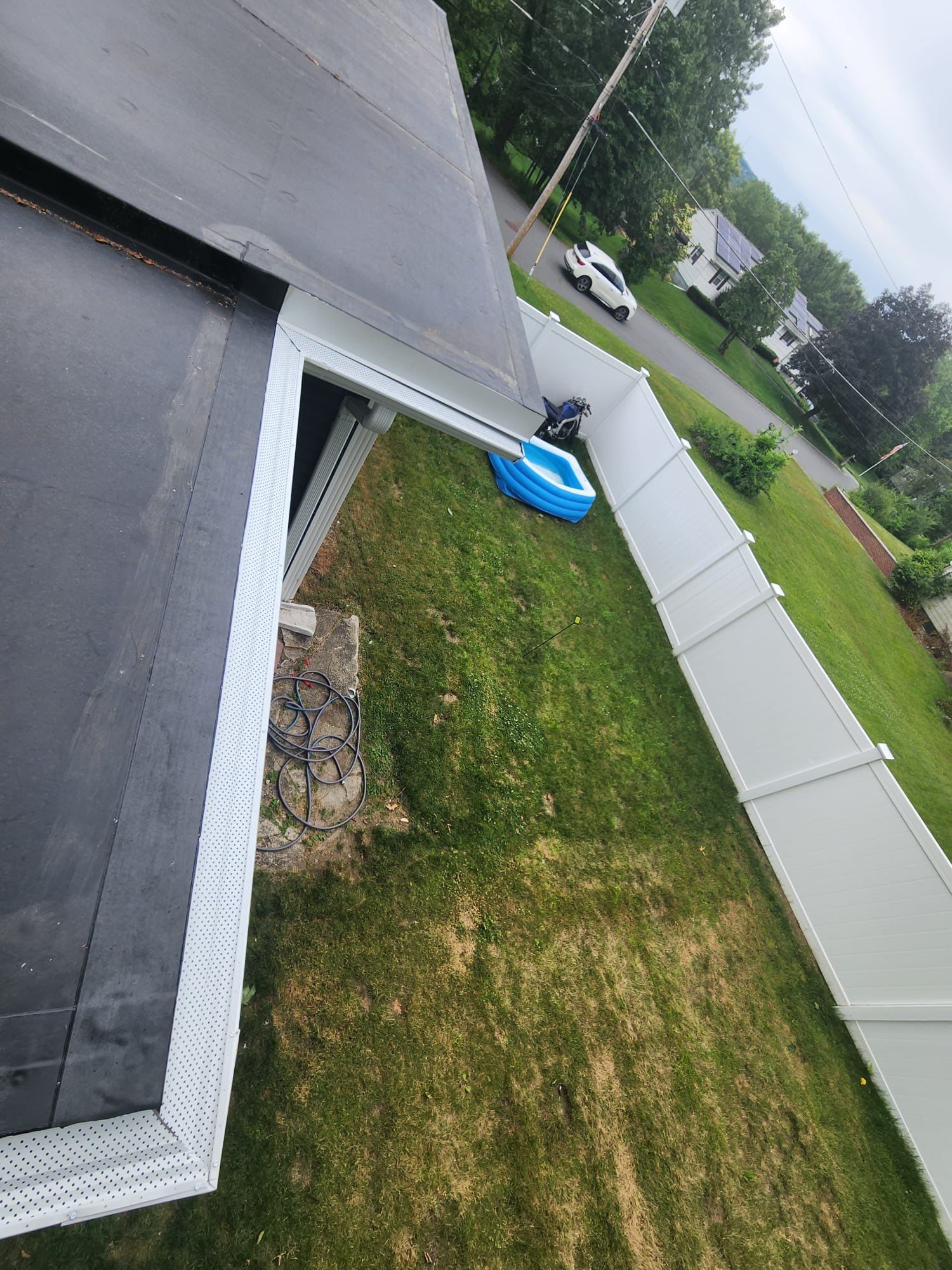 EPDM Flat Roof Installation + Seamless Gutter Upgrade by Mighty Dog Roofing of Greater Middlesex County