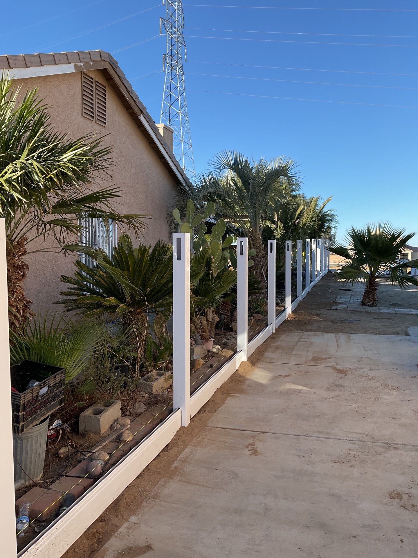 Fence Installation using Vinyl by Fence Guys Inc.