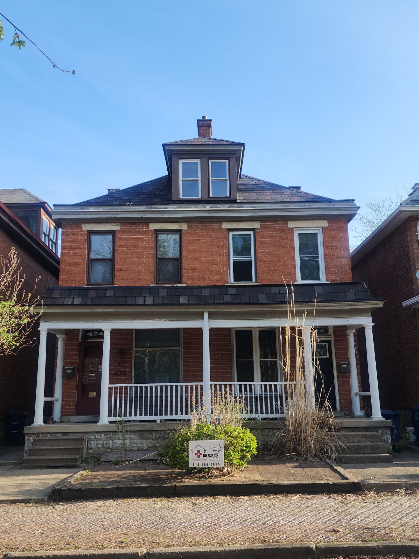 German Village Brick, Now A Beauty (inside and out) by SOS Home Ohio 