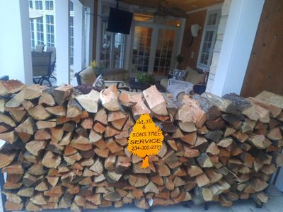 Firewood Delivery  using Seasoned Firewood