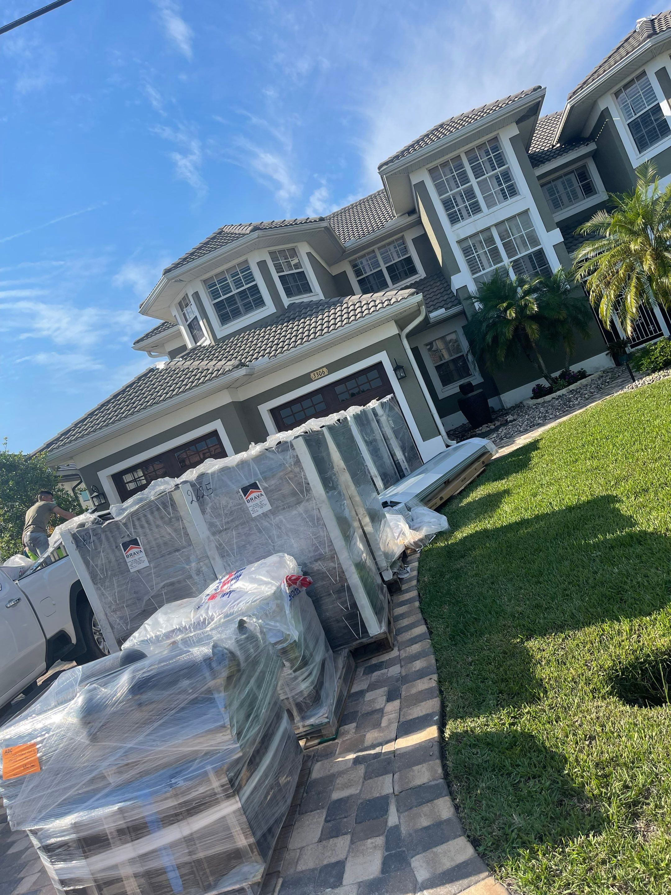 Residential Roofing Installation using Brava Spanish Tile in Punta Gorda, FL by International Roofing