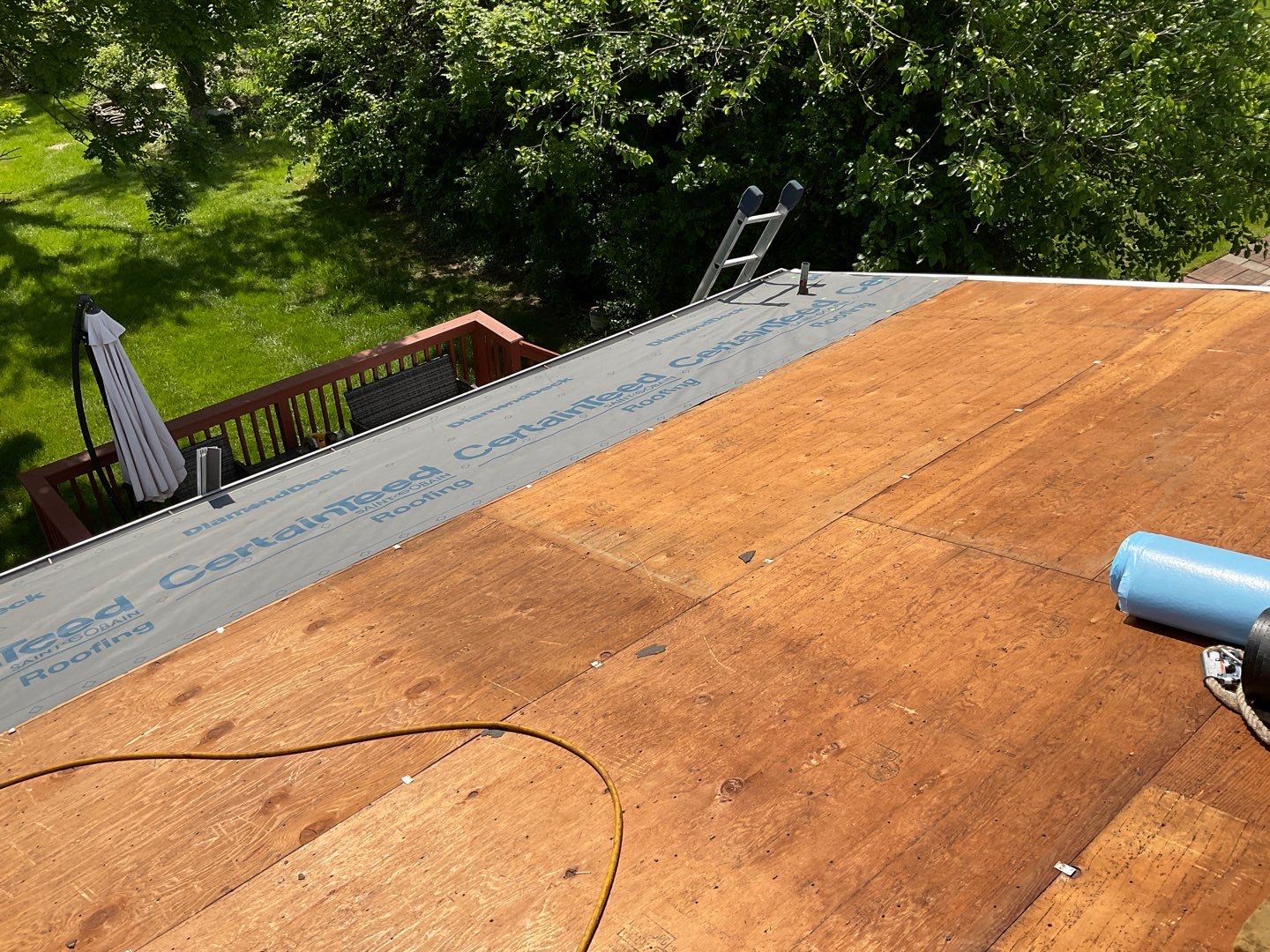 Residential Roofing Installation using CertainTeed Shingles by Alpha Design Services