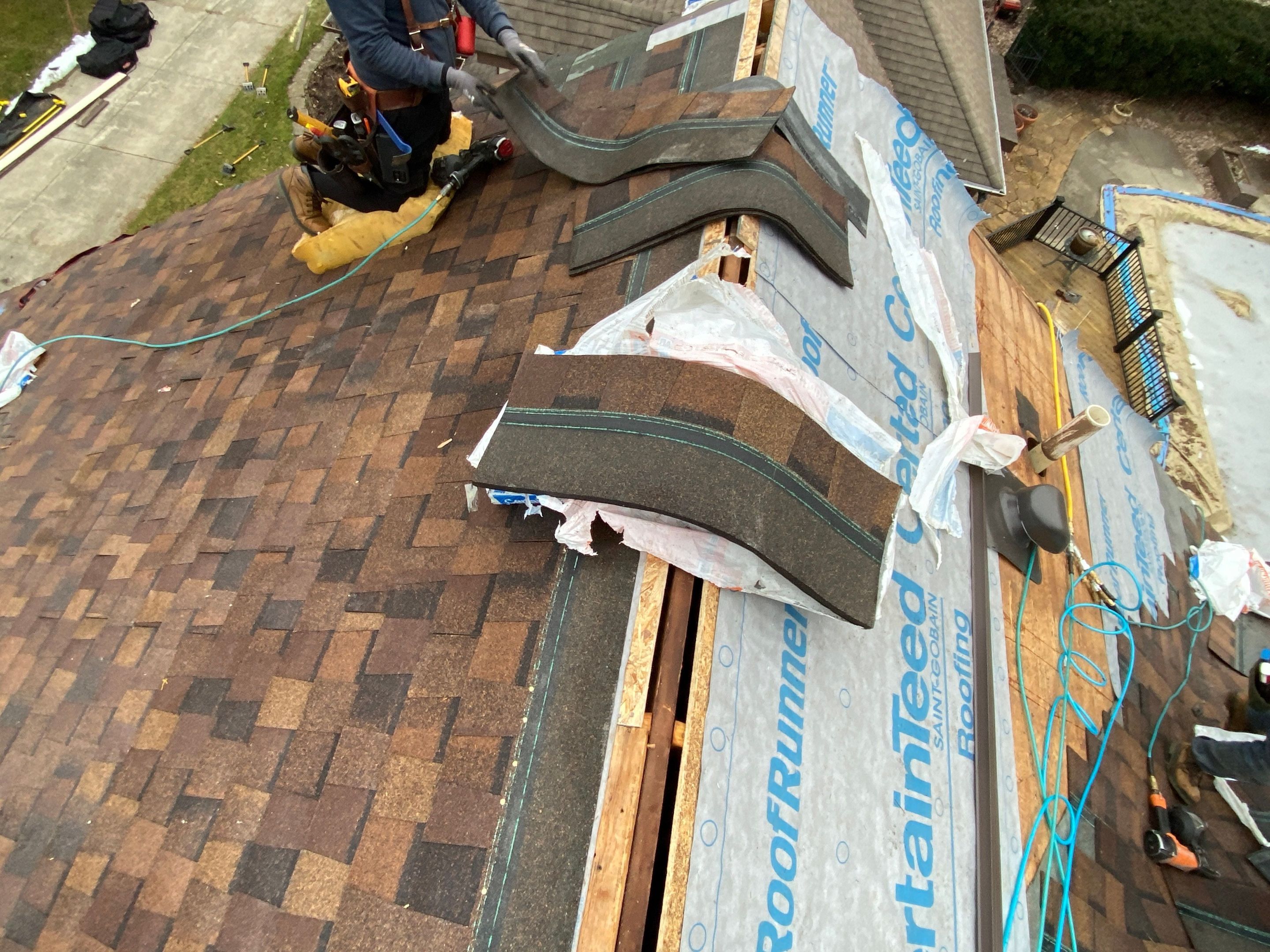 Roof Replacement using CertainTeed Landmark by 180 Contractors