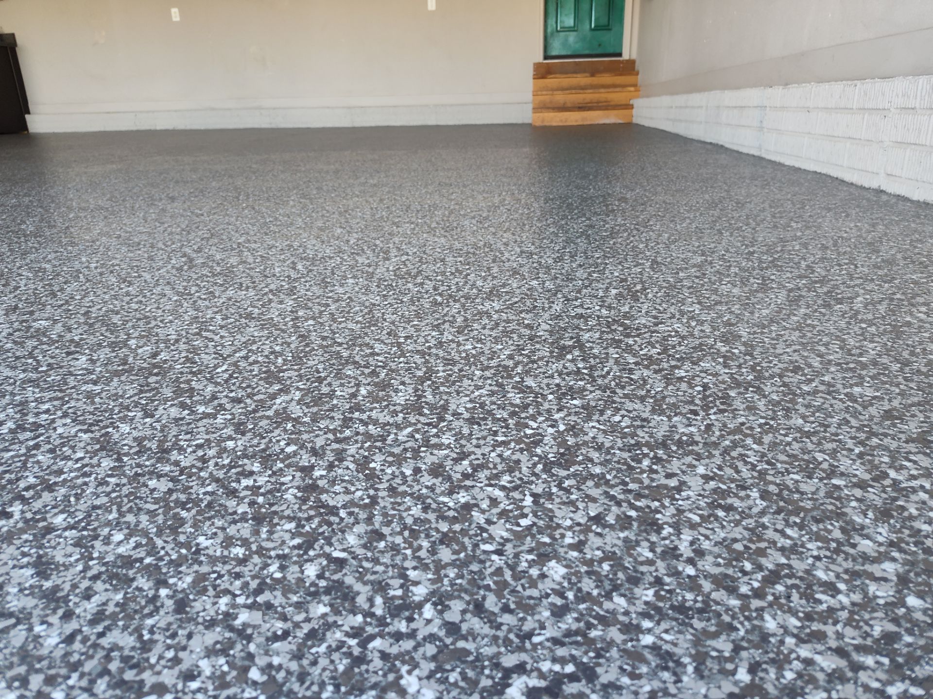 Another Garage Protected from Rock Salt & Chemicals by Revival Concrete Coatings, LLC