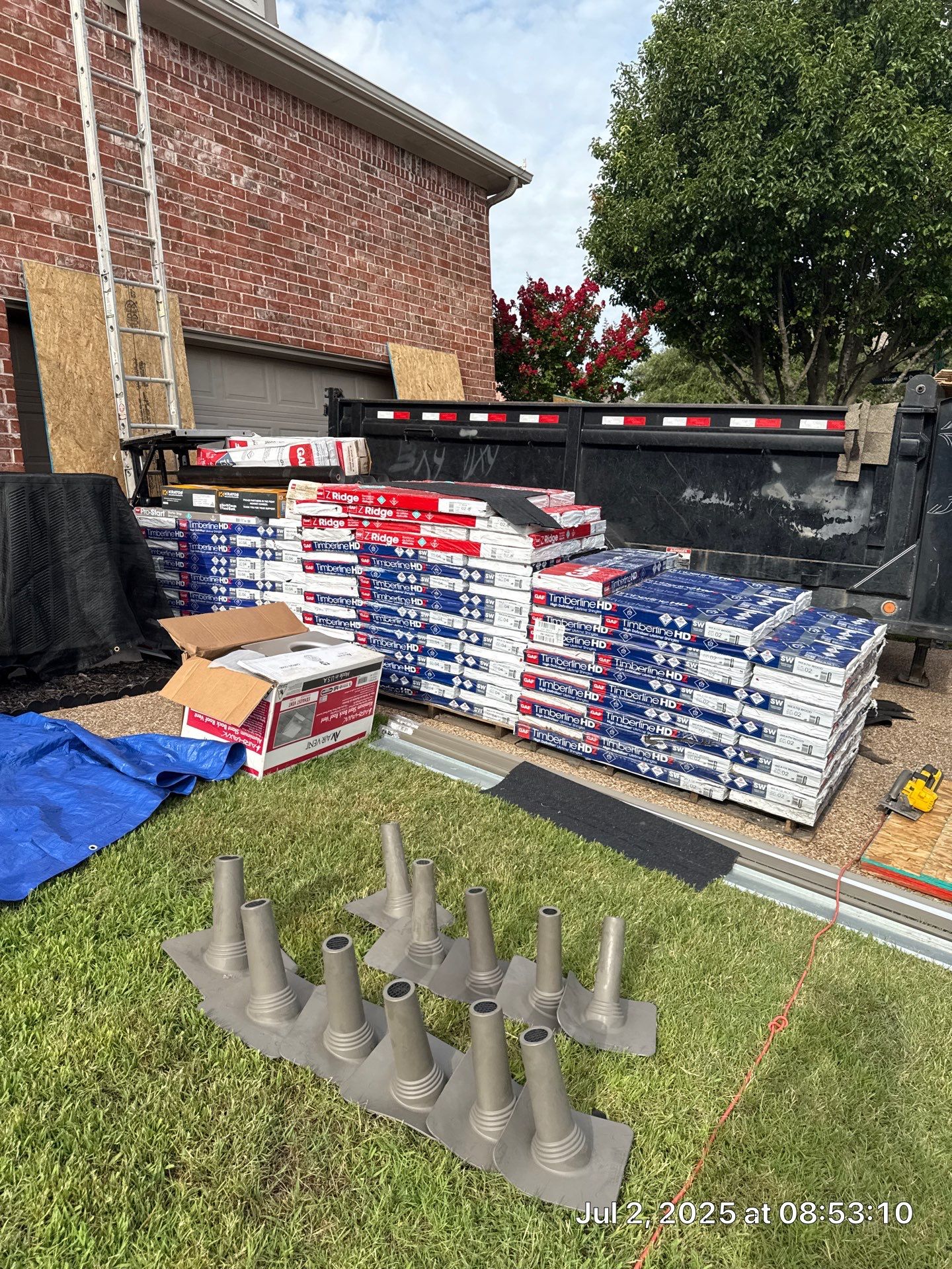 GAF HDZ - Weathered Wood by Elite Roofing LLC