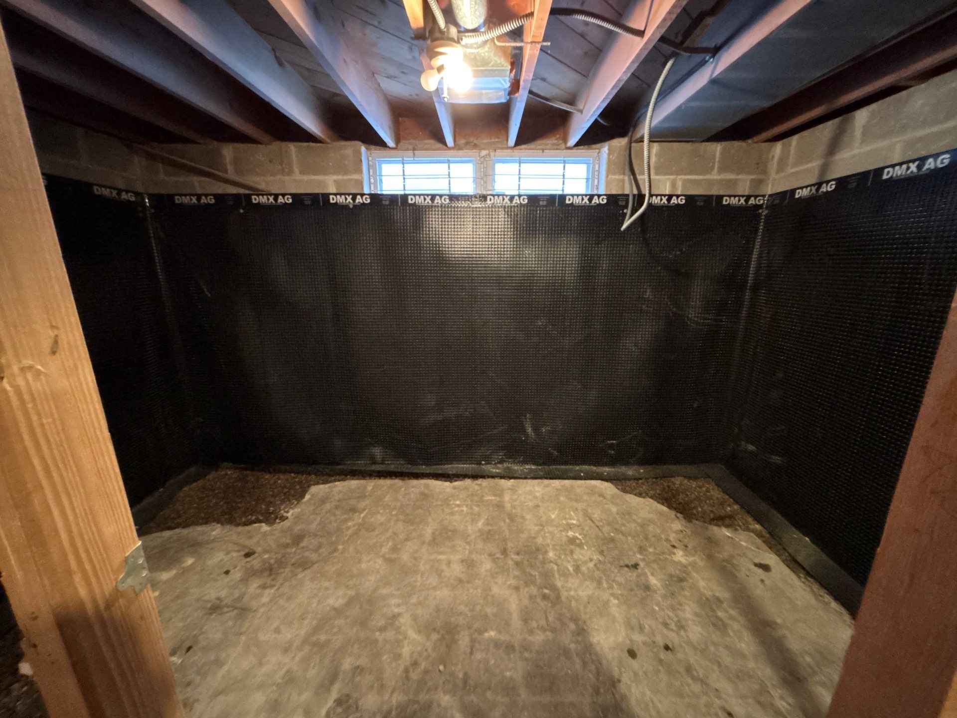 Drain tile for a General Contractor Partner by Waterproofing Northeast