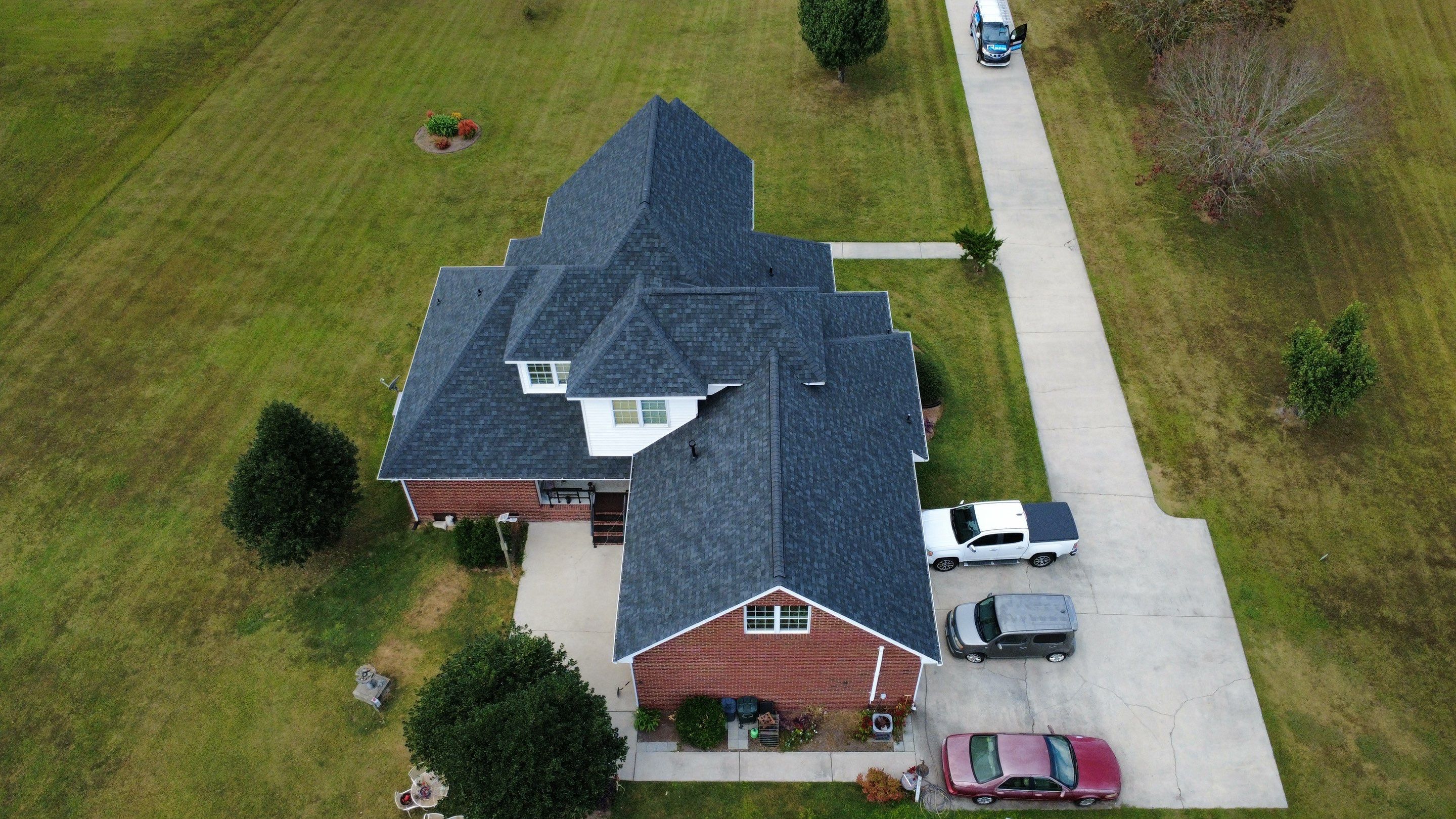 Roof Replacement Project in Greenville by Roofing Solutions