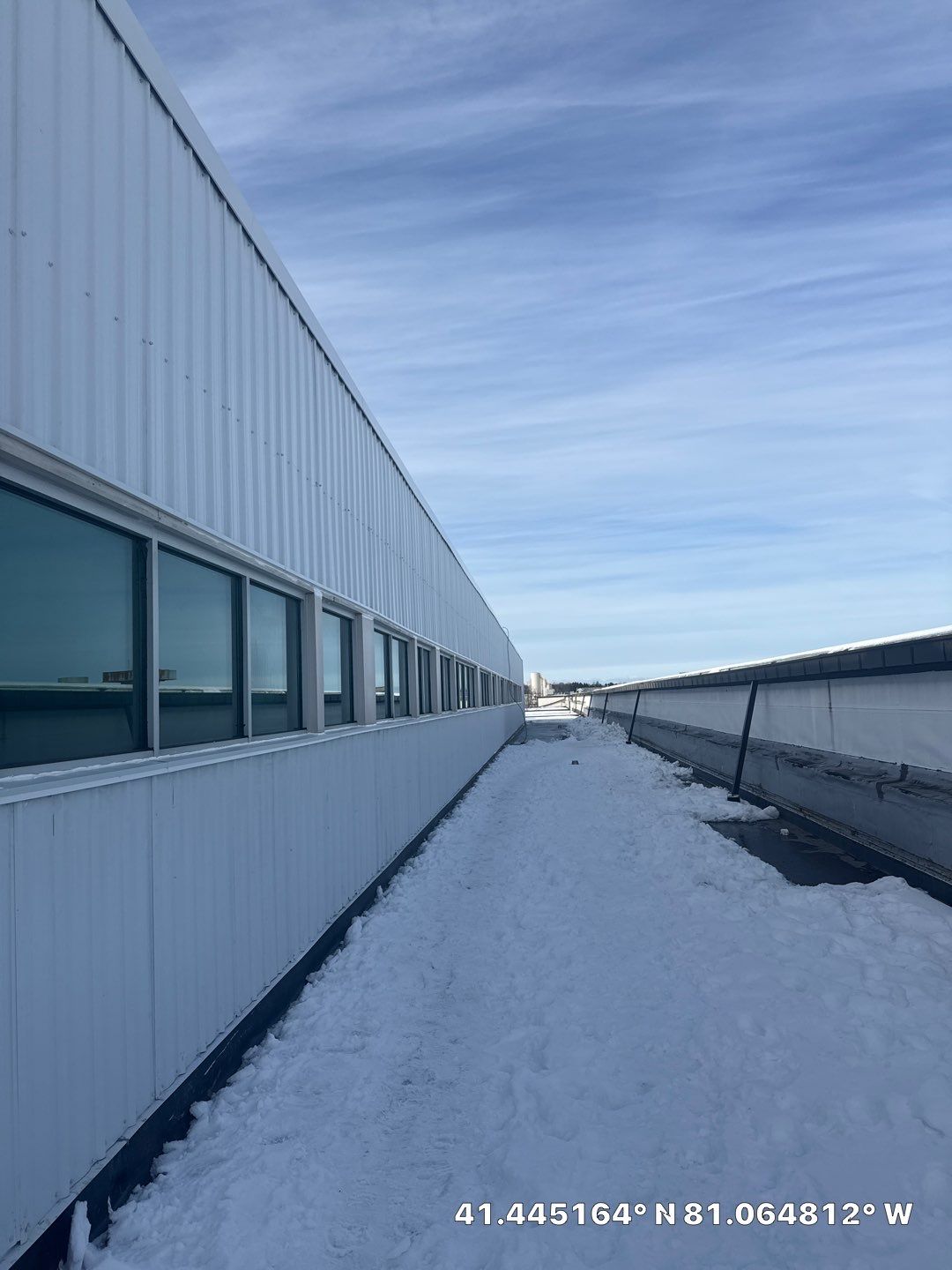 Edge metal and Siding replacement by Commercial Roofing and Coating Systems