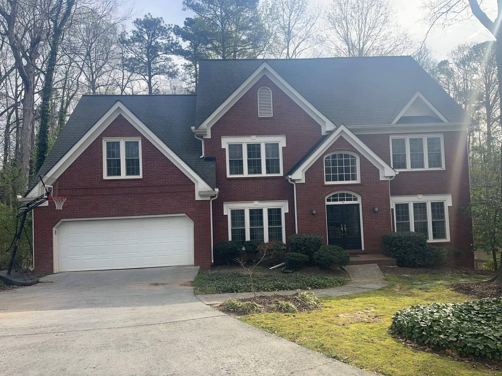 Roswell, GA Siding Replacement using James Hardie Lap Siding by Nelson Exteriors