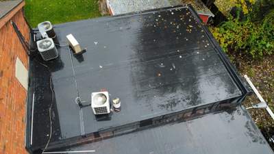 Commercial Flat Roof Replacement – Oakmont, PA (EPDM Rubber)