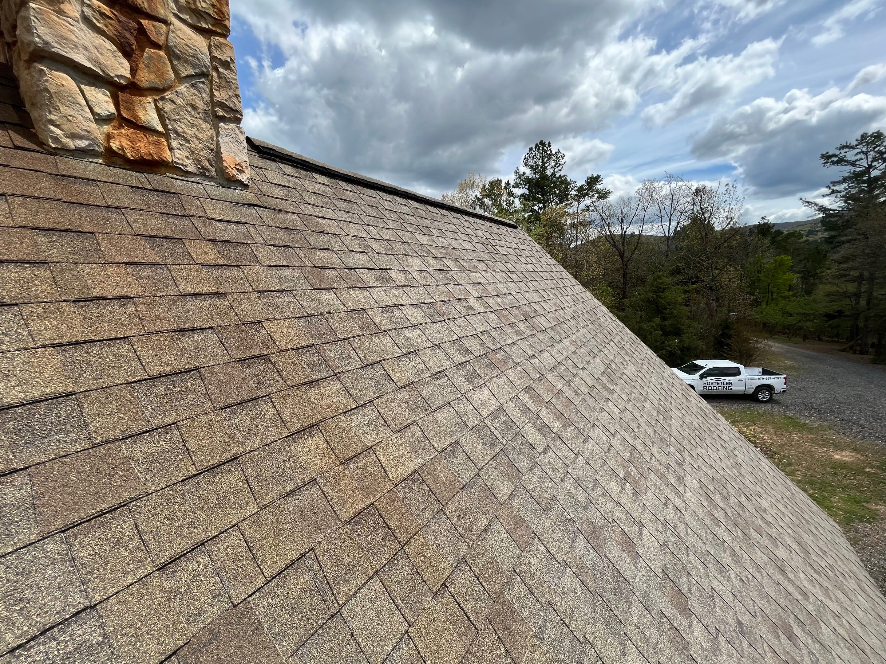 Residential Shingle Reroof using Malarkey Vista by Hostetler Roofing