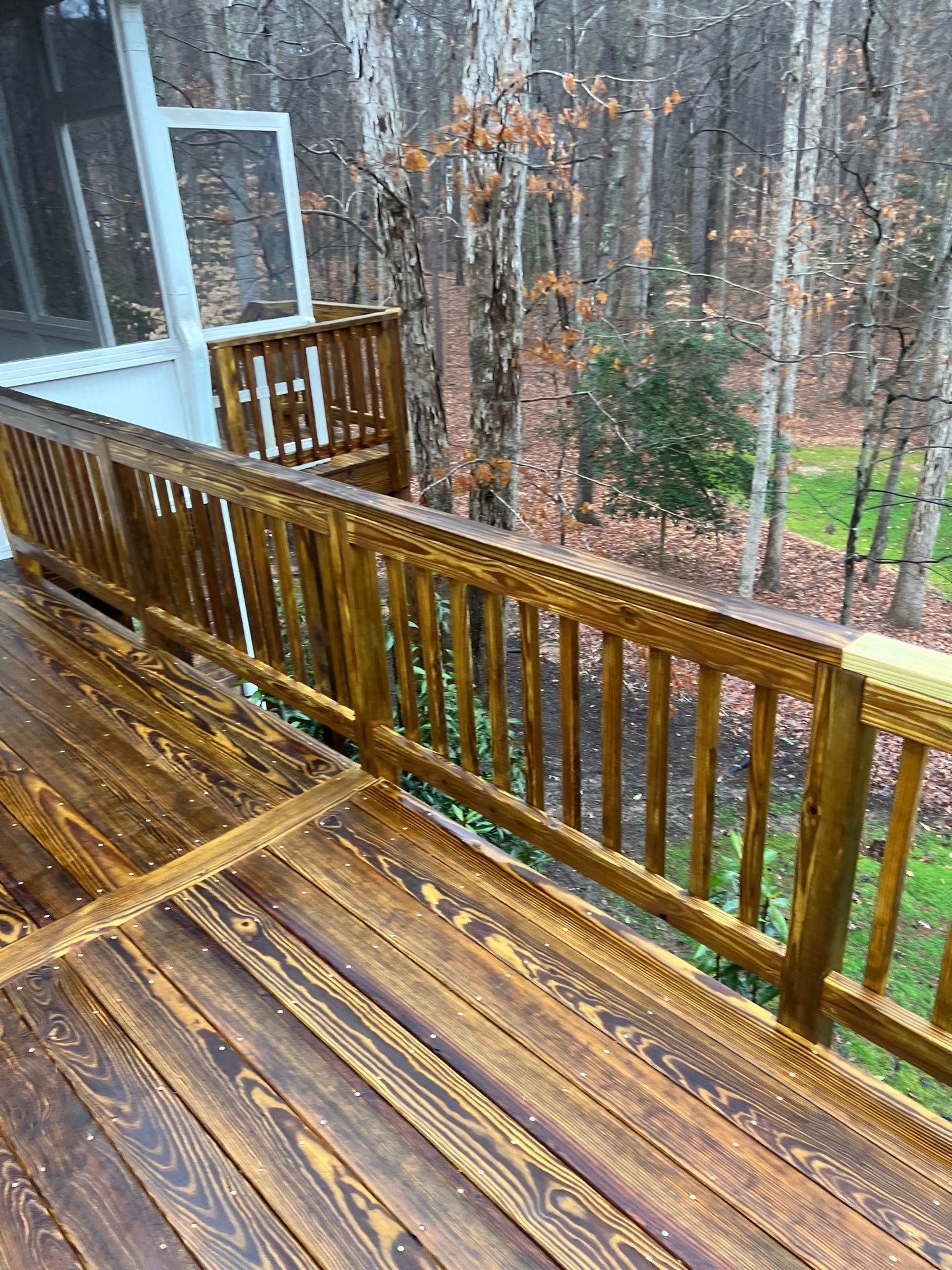 Multi level Deck coated with Wood Sealant by DuraSeal