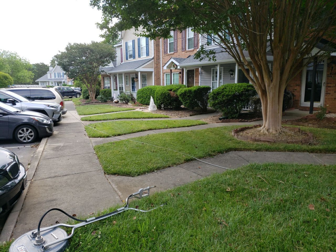 Gutter Cleaning using water by G&H Home Tech Pros LLC