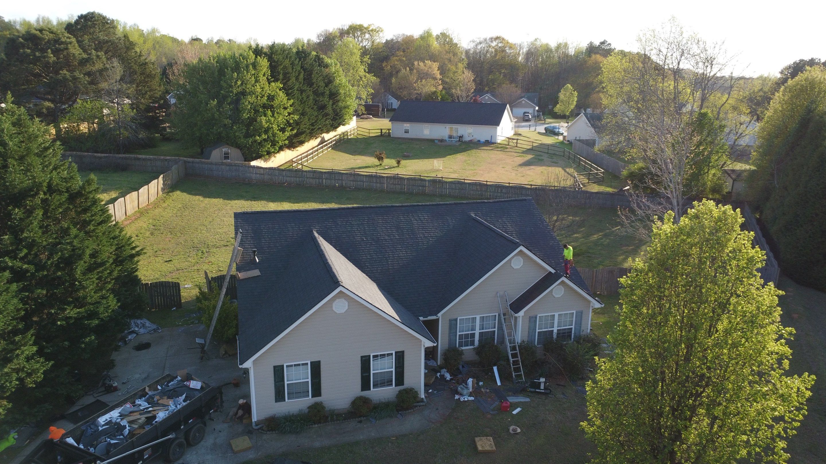 Project in Williamston, SC by Roofsters