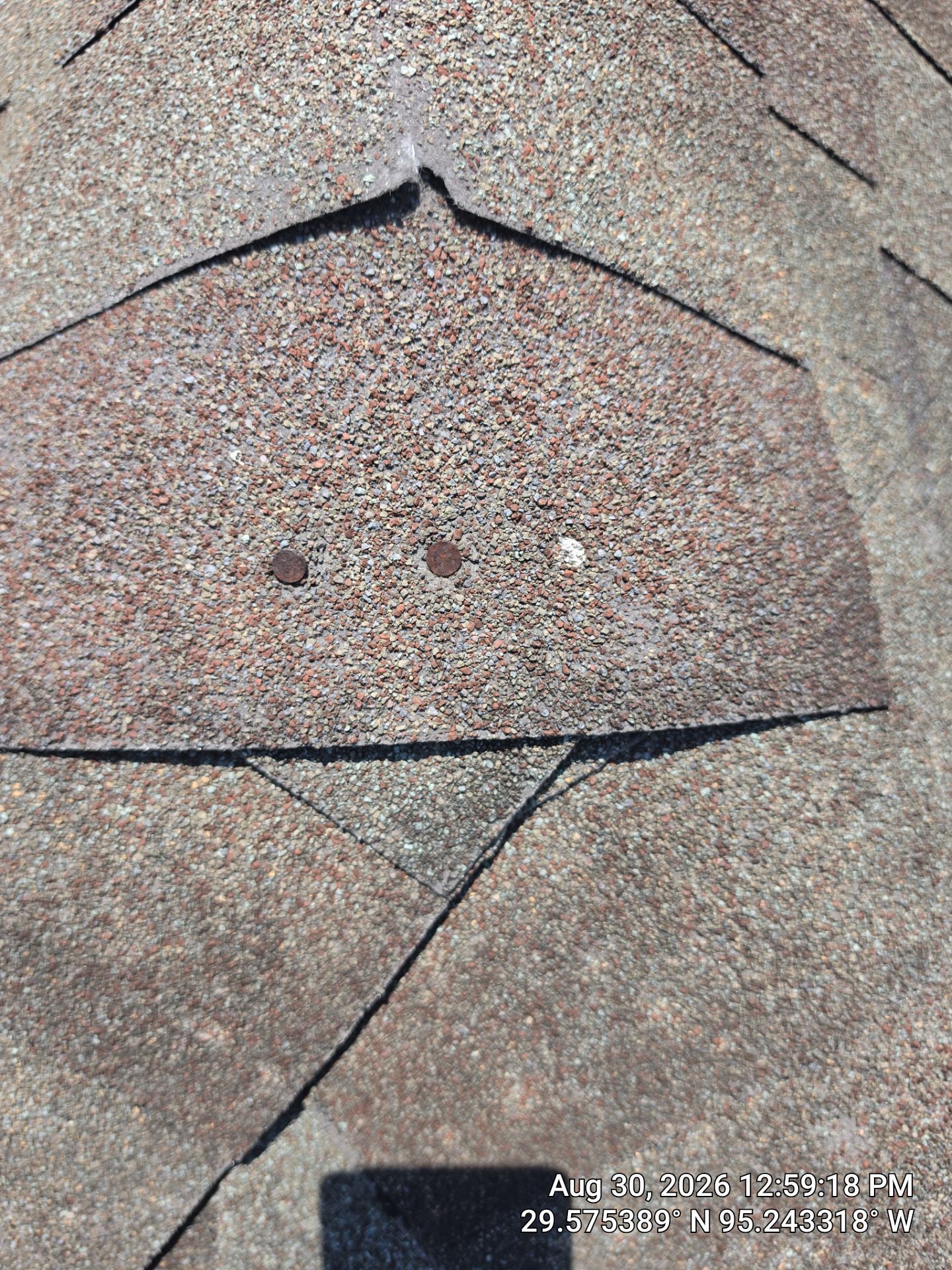 Asphalt Shingle Roof Inspection and Damage Assessment in Houston by Good Vibes Roofing