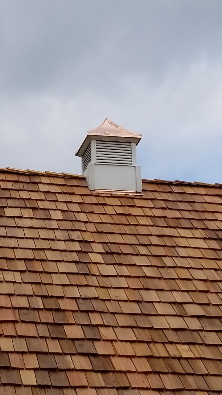Cedar Roof Installation in Lake Forest by Custom Installations, Inc.