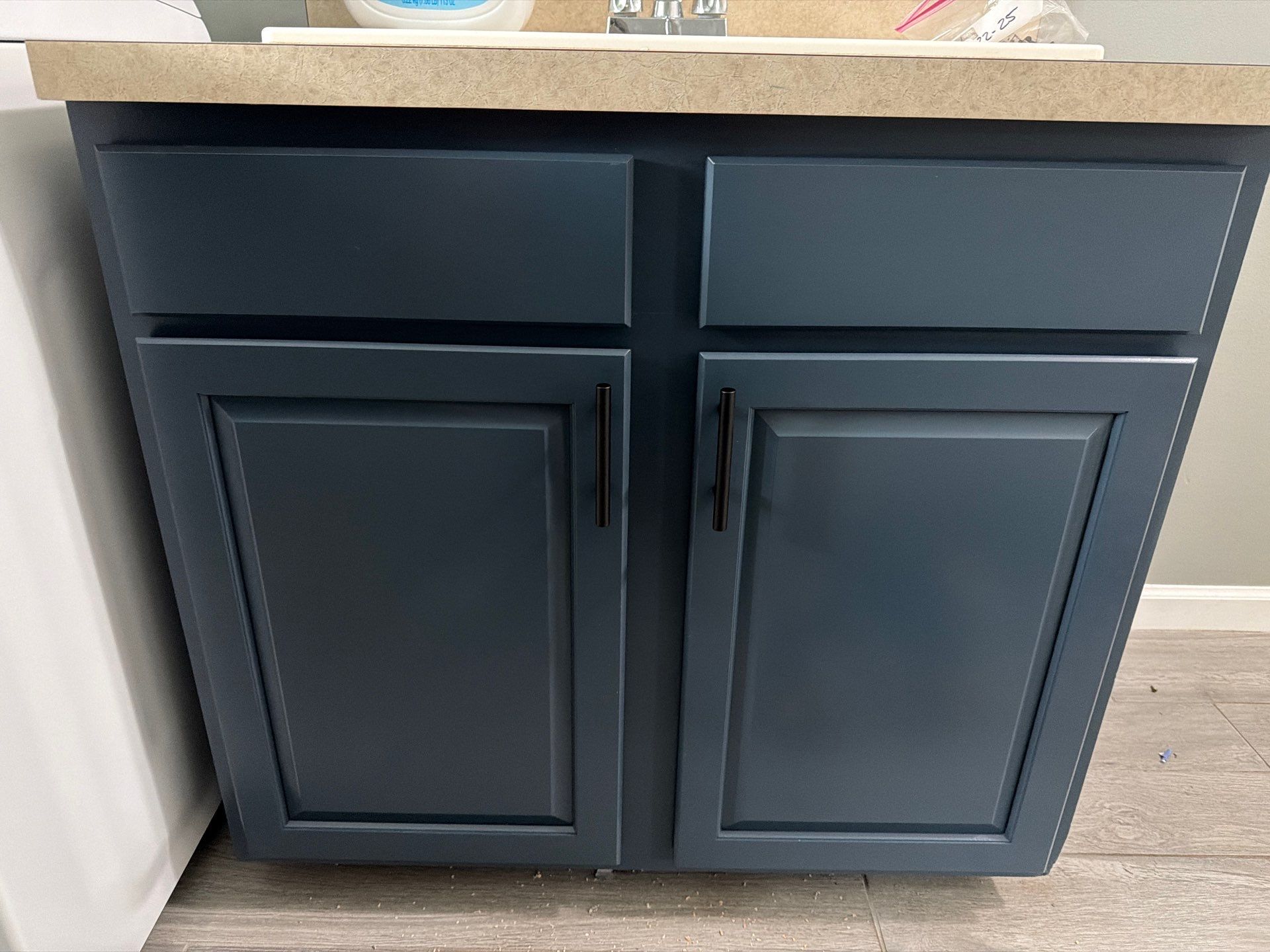 Kitchen Cabinet Refinishing by Top Shelf Painter