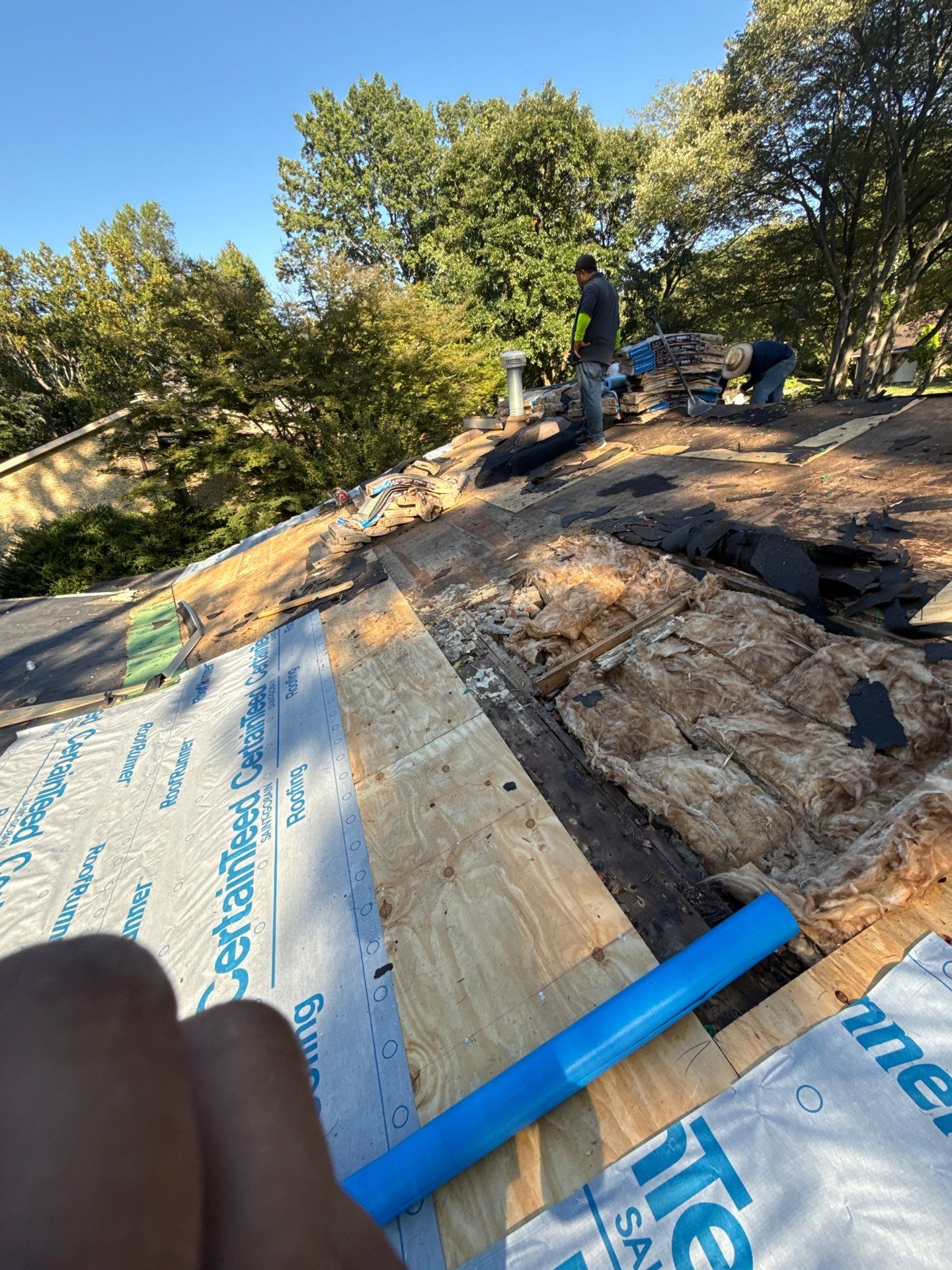 Vienna : Residential Roof Replacement with CertainTeed Landmark Pro in Max Def Georgetown Gray  by RM Banning, Inc.