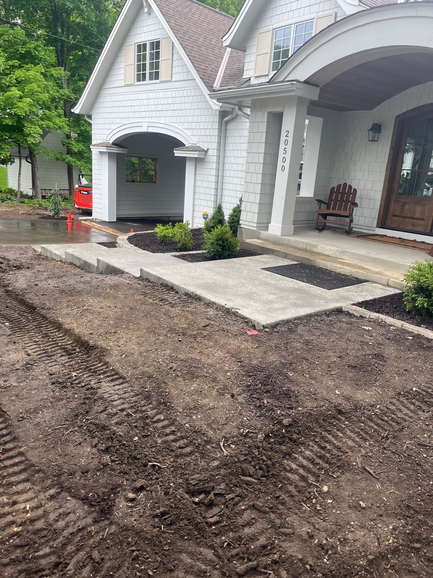 New build Landscape Renovation by Sota landscaping