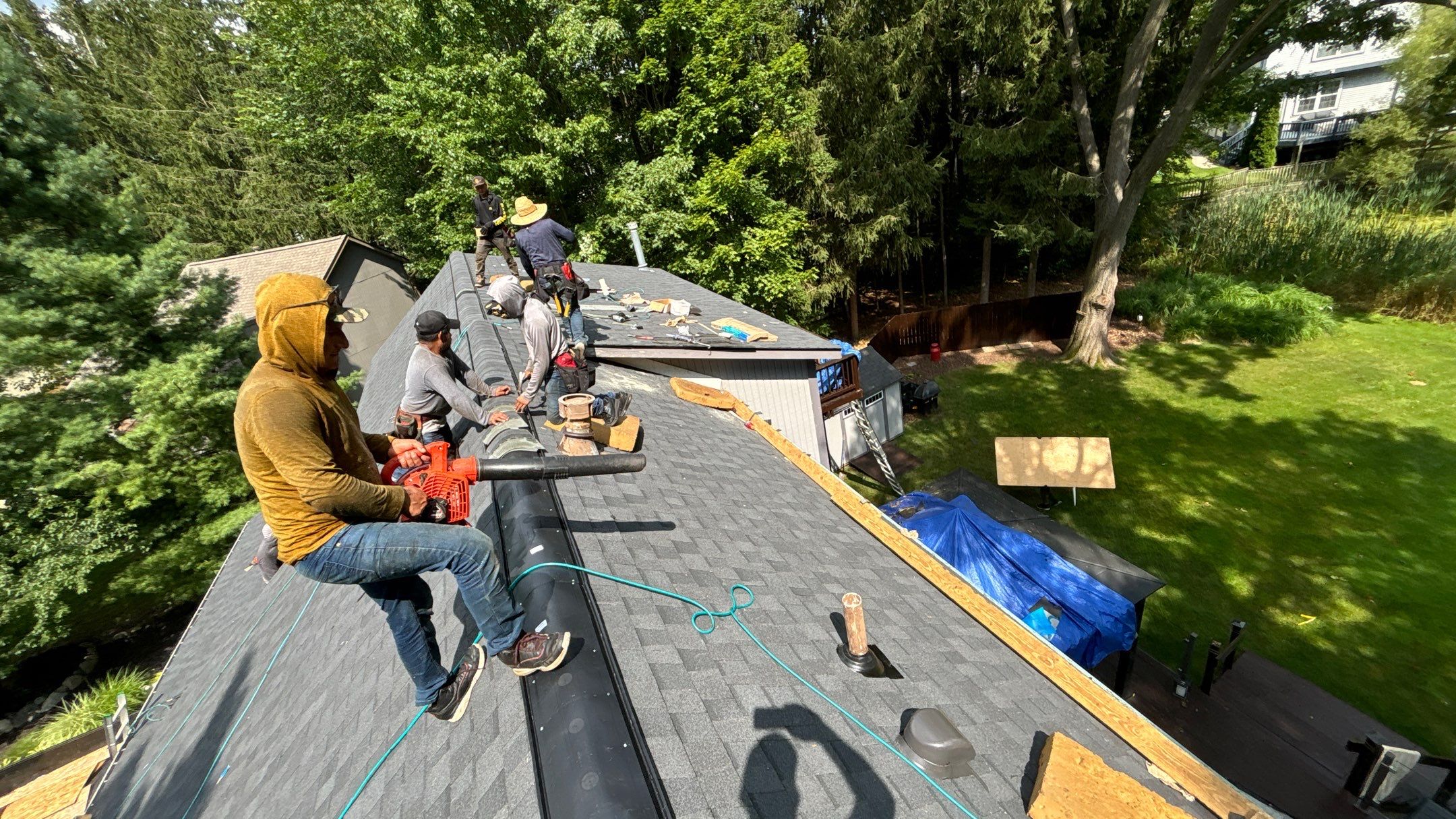 Roof Replacement using CertainTeed Landmark by 180 Contractors