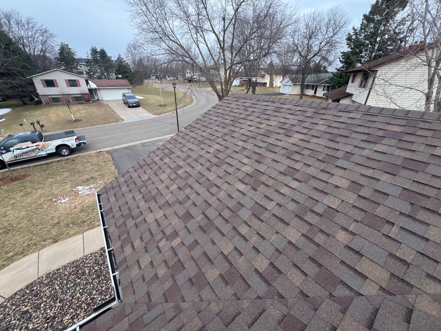 Hail Damage Roof Replacement – Owens Corning Duration in Teak | Cottage Grove, MN by First Impressions Exteriors
