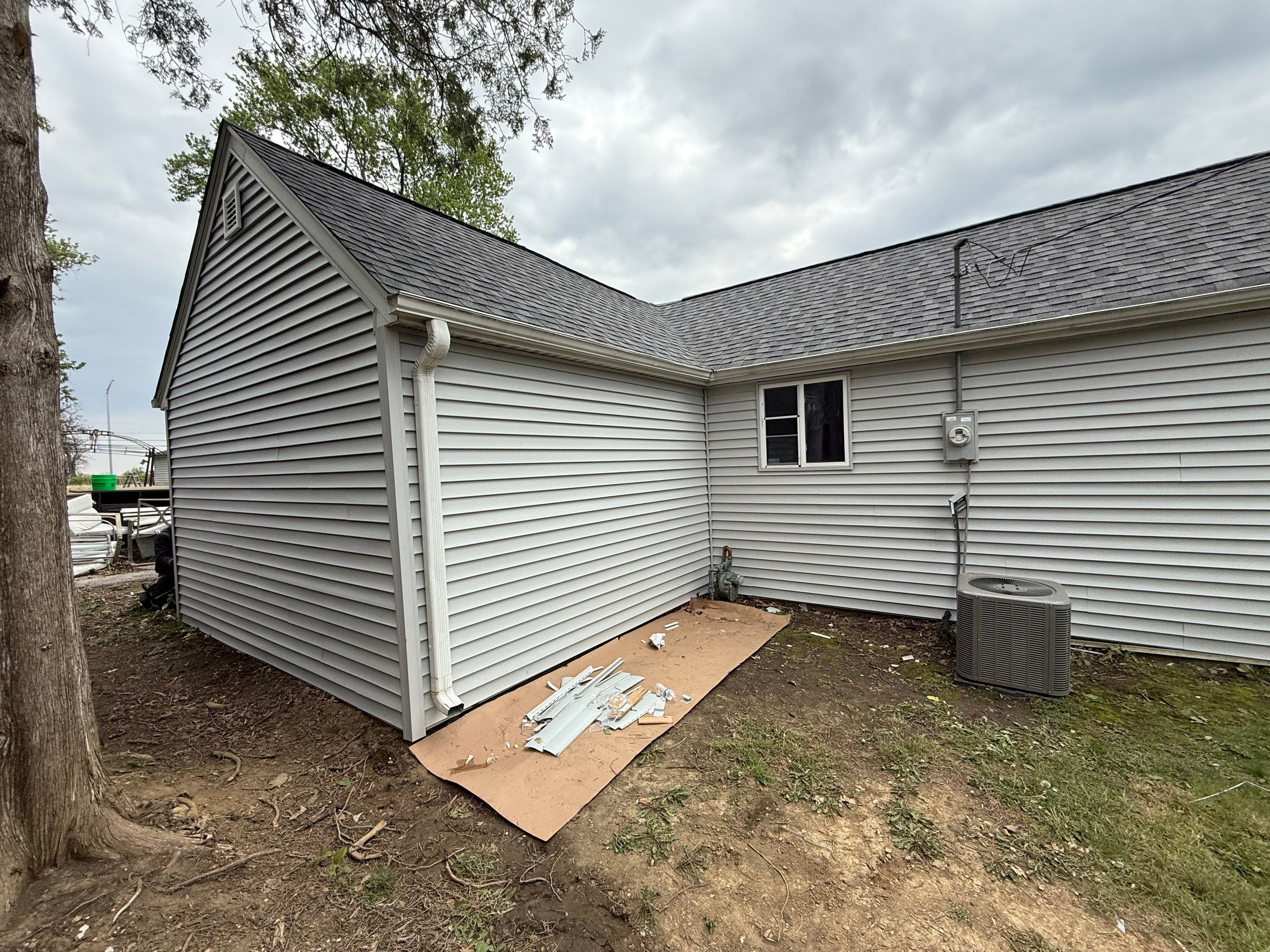Roof and siding replacement by hail damage by Just Brilliant Restoration JBR