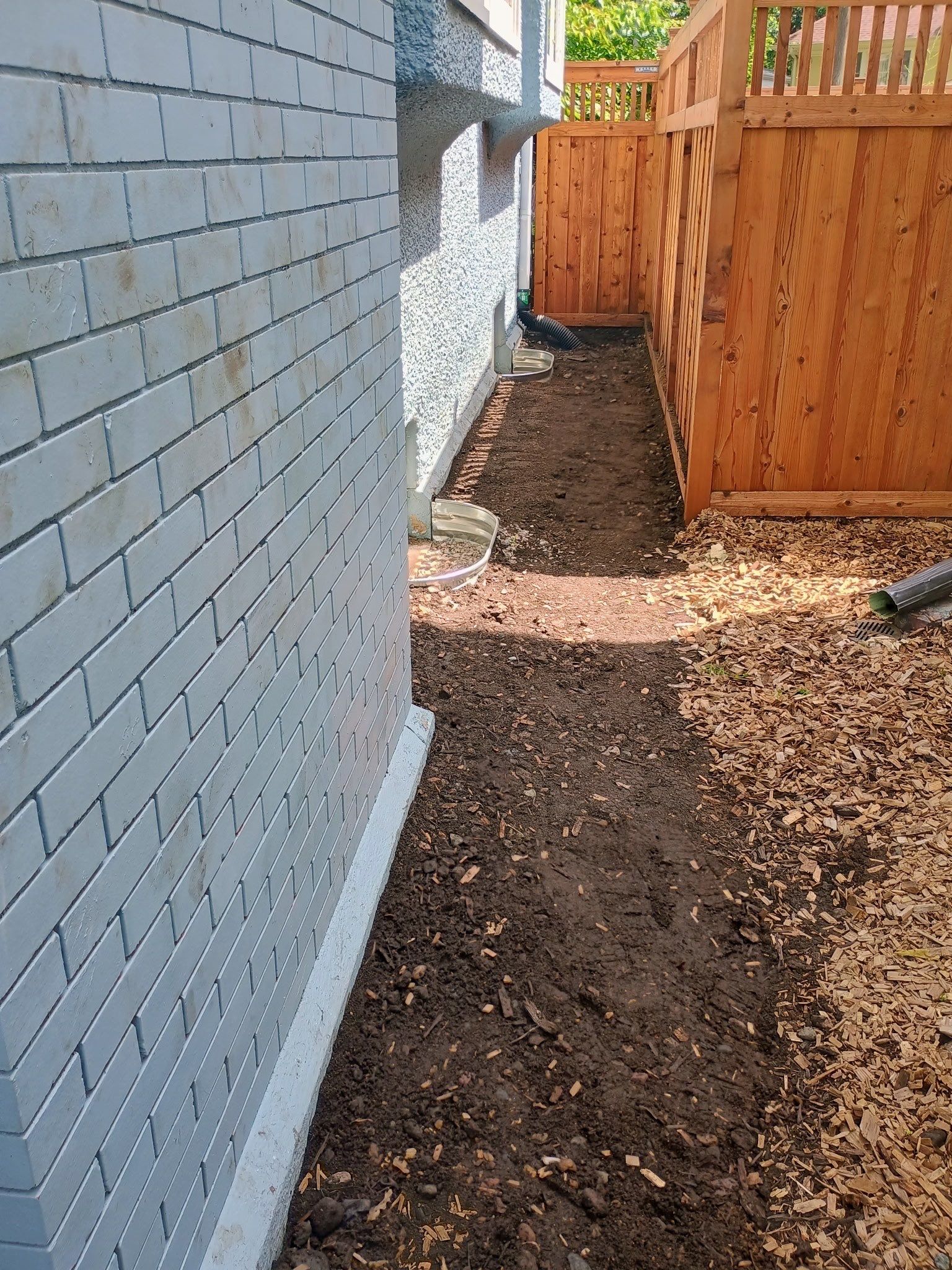 Peter's French Drain and Roof Runoff System Upgrade by Waterproofing Northeast