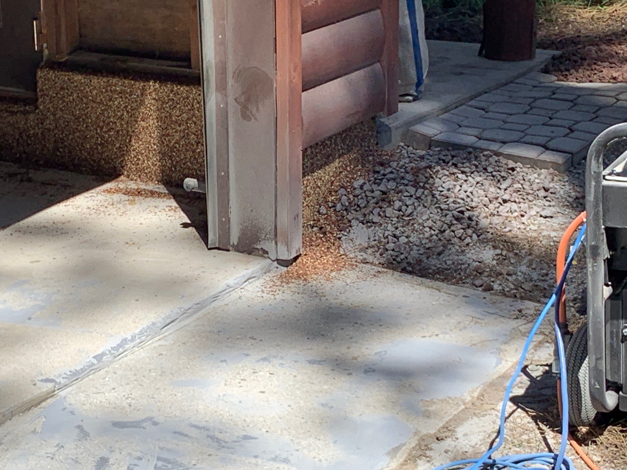 Countertop Transformation using Galaxy Colorway by Croc Coatings, LLC
