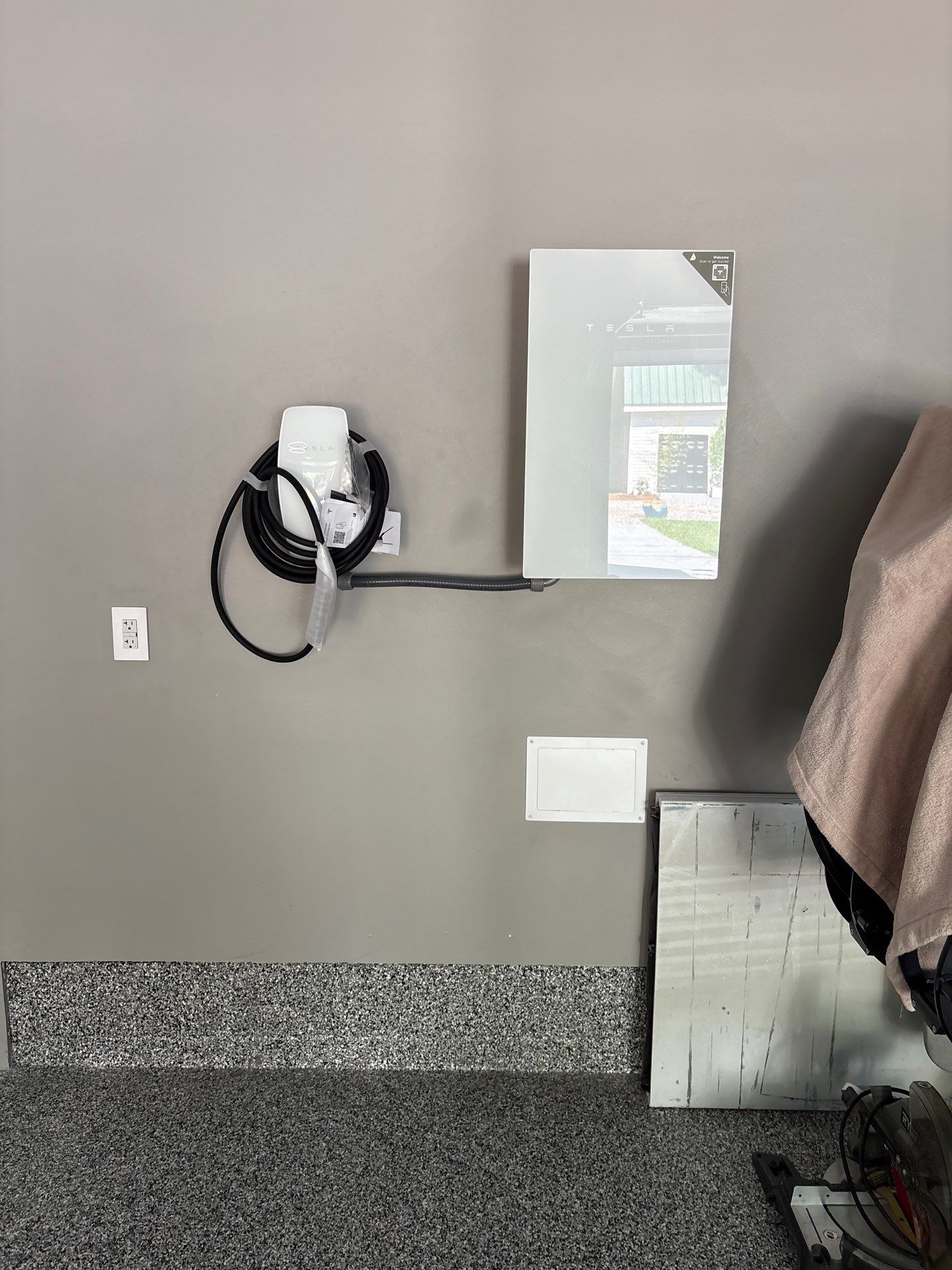 Tesla EV Charger and Power Share Installation in Ridgeland