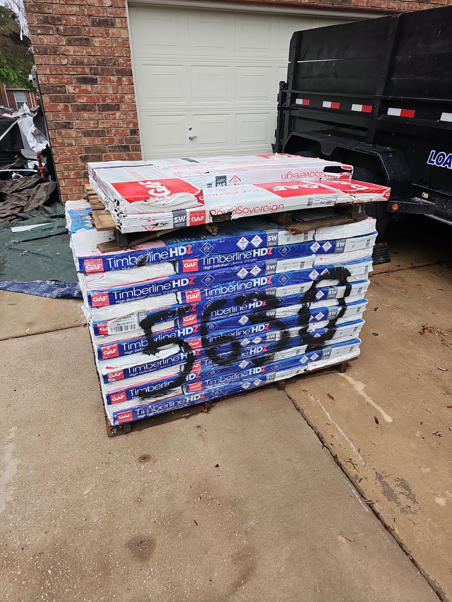 Residential Roofing Installation using GAF Timberline HDZ - Allen TX by Lighthouse Contractors