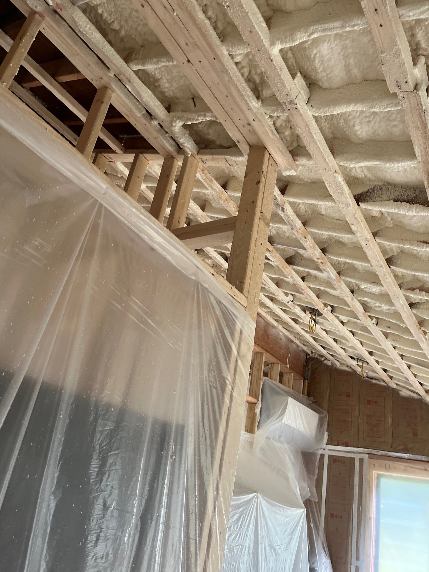 Spray Foam Insulation using Closed Cell Spray Foam by NYS Foam & Energy