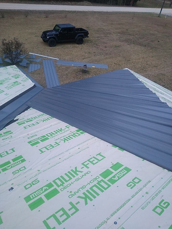 Residential Roofing Installation using Roof Replacement by American Roofing & Construction LLC