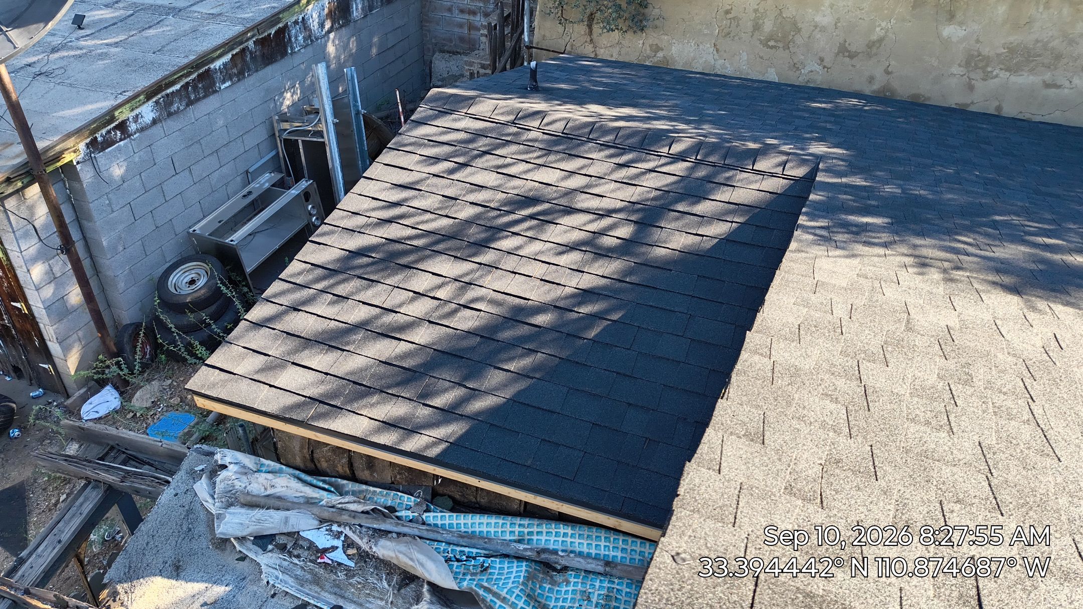 Comprehensive Roof Replacement and Structural Wood Repairs in Miami, Arizona by APM Builders LLC