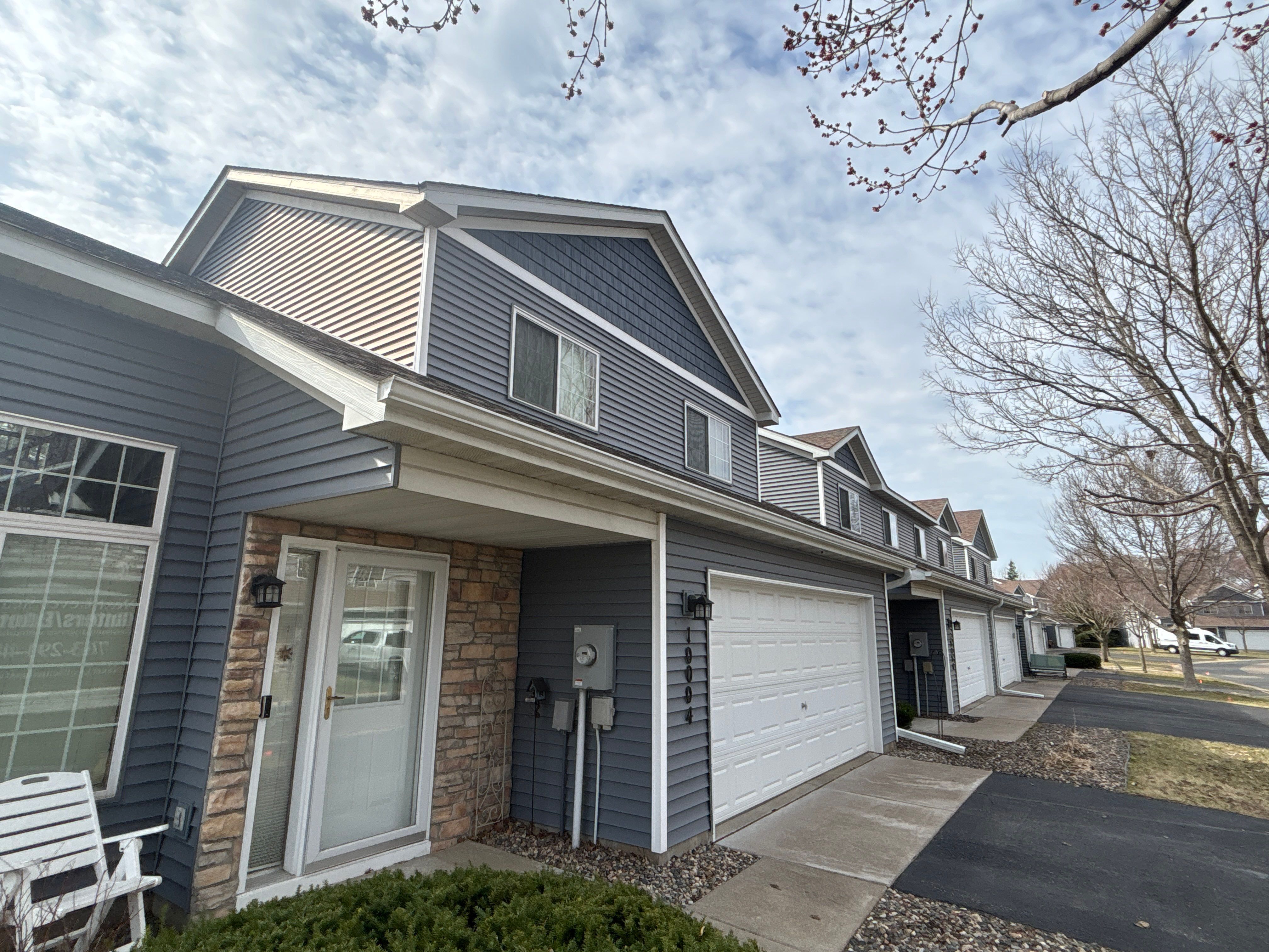 Gutter Cleaning for Multi-Unit Townhome Complex in Blaine