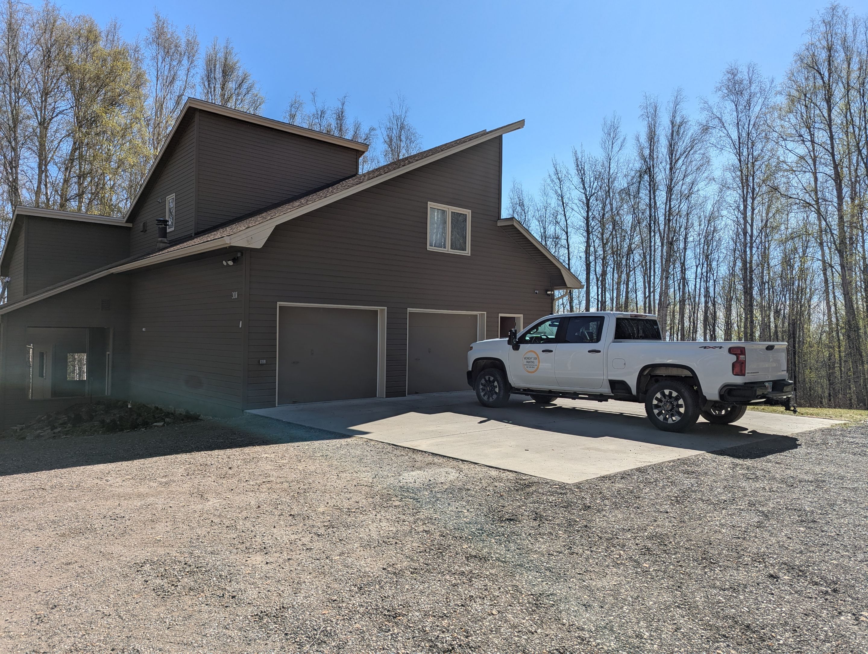 Exterior Refresh! by Midnight Sun Painting