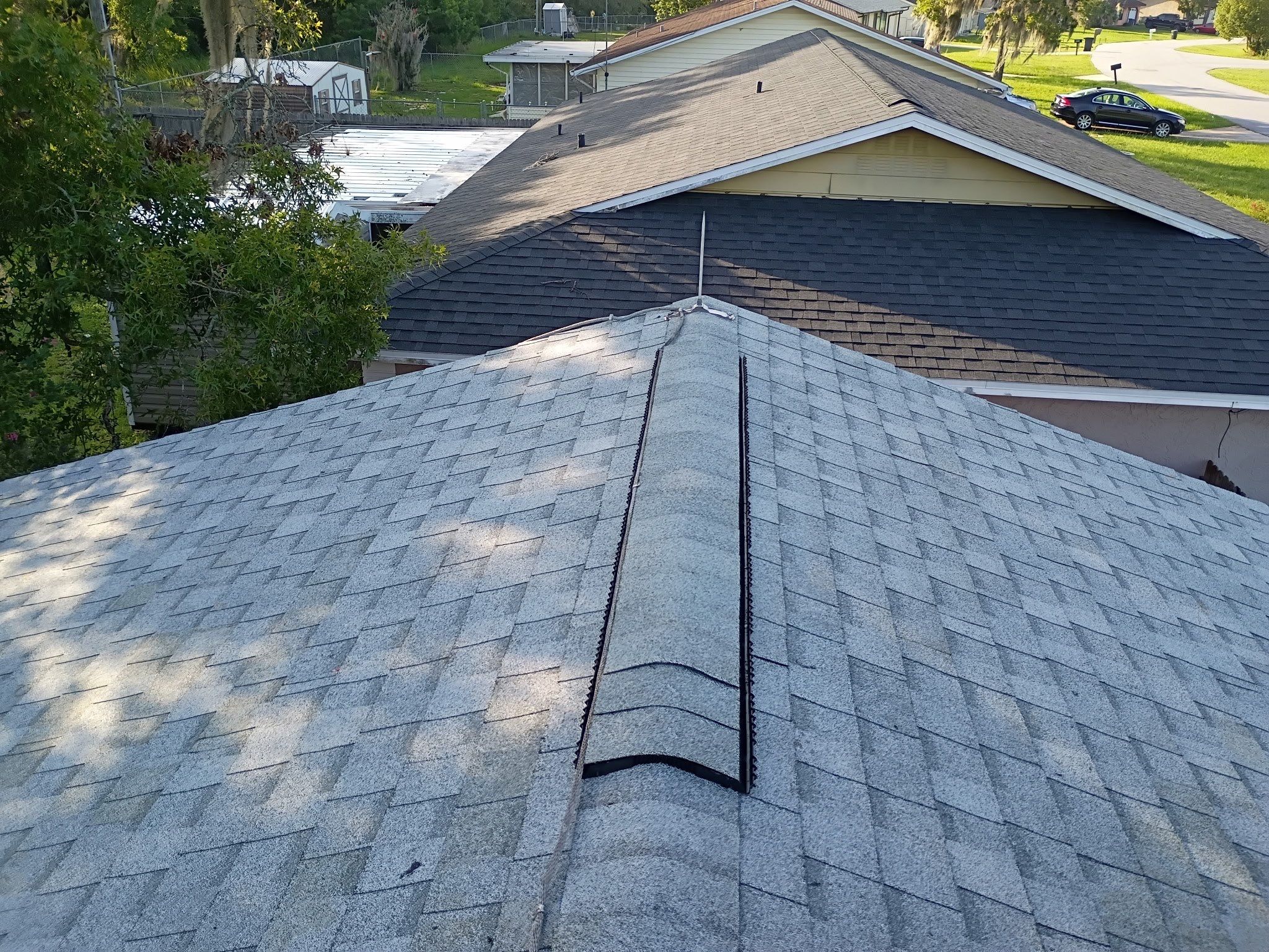 Residential Roof Installation With Atlas Pinnacle Pristine Shingles in Ocala by Pinnacle Roofing Group