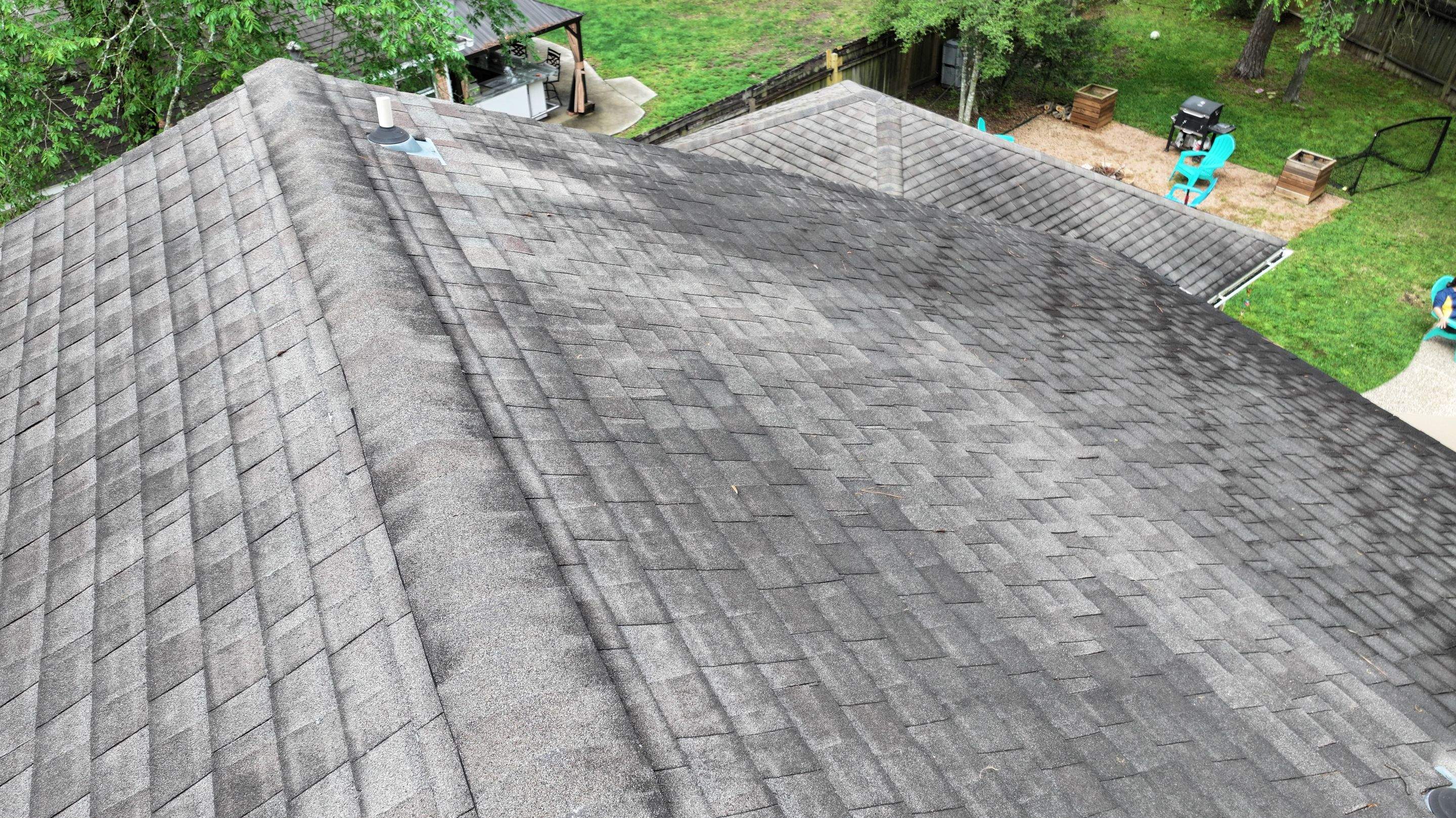 Roof Leak Repair with Peel-and-Stick Membrane — Spring, TX by PL Roofing & SB Roofing, LLC.
