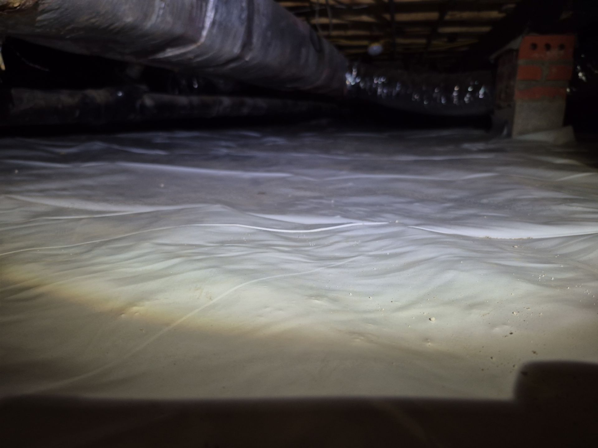 Project in Smithfield by Patriot Crawl Space Repairs